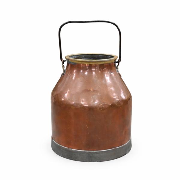 Mjölkhämtare, koppar, 1900-talets första hälft.