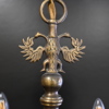 Ljuskrona, malm, barockstil, 1900-tal.
