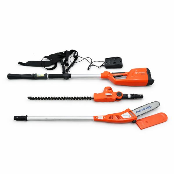 Husqvarna ,häcksax och stångsåg, kombimaskin, batteridriven.