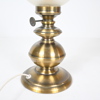 Fotogenlampa, Texa, mässing och glas, 1900-tal. 