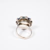 Karl-Erik Palmberg, ring i silver, med lapis.