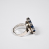 Karl-Erik Palmberg, ring i silver, med lapis.