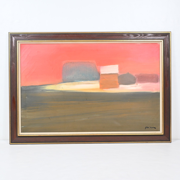 Albert Abbe (1889-1966), olja på duk, signerad.