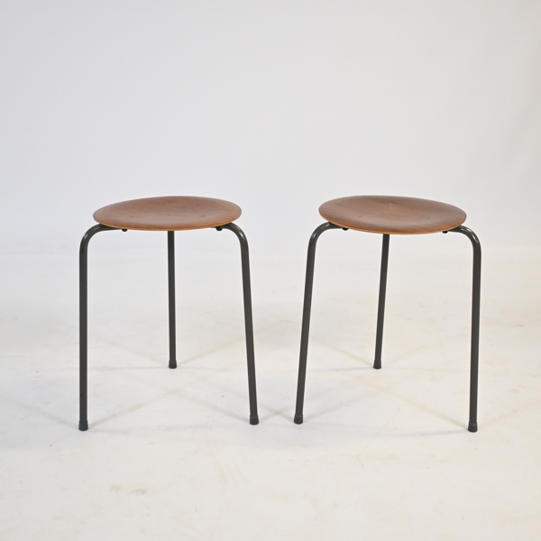 Pallar, ett par, mahogny, 1950-tal.