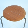Pallar, ett par, mahogny, 1950-tal.