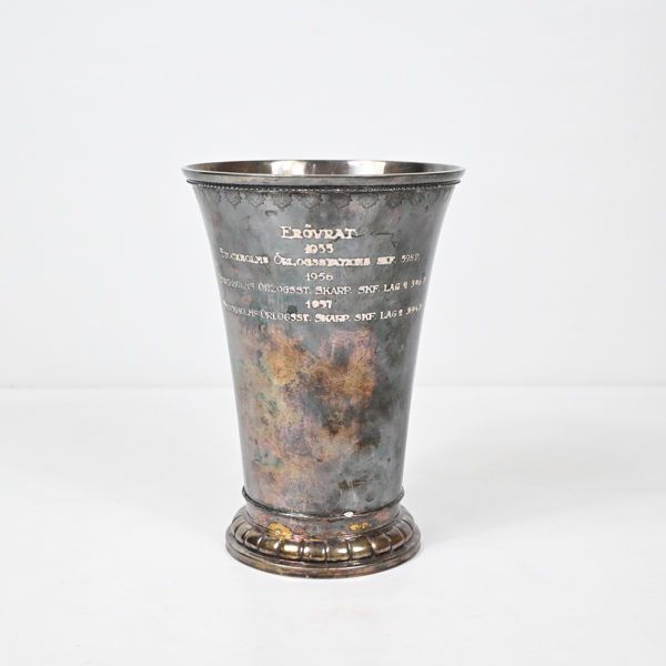 Bägare i silver, 830, 1955. 