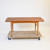 Soff-/Matbord, teak, "EM-bordet", Emmaboda Möbelfabrik, 1950-tal.