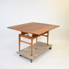 Soff-/Matbord, teak, "EM-bordet", Emmaboda Möbelfabrik, 1950-tal.