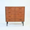Byrå, teak, 1950/60-tal.