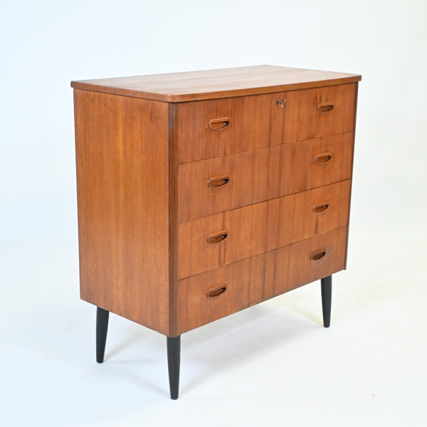 Byrå, teak, 1950/60-tal.