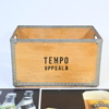 Reklamskyltar, 9st, samt back, "Tempo", Uppsala.