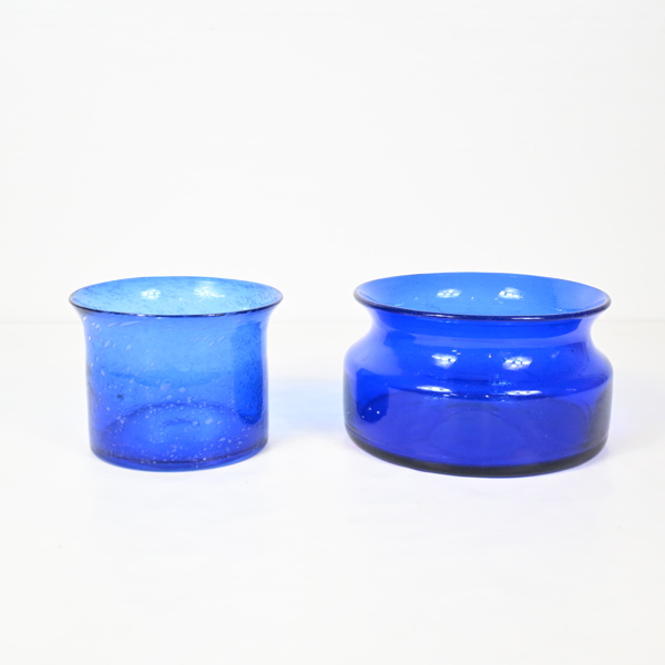 Erik Höglund, vaser, 2st, glas, Boda.