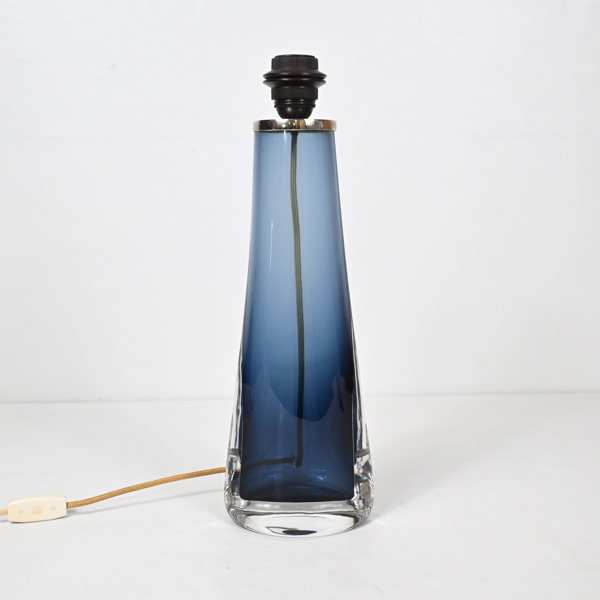 Carl Fagerlund, bordslampa, glas, Orrefors.