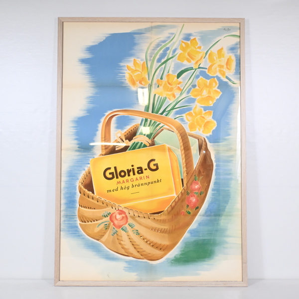 Affisch, "Gloria-G", 1900-tal.