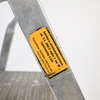 Stege, 3-steg, aluminium.