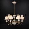 Taklampa, mässing, Swedish Modern, 1940/50-tal. 