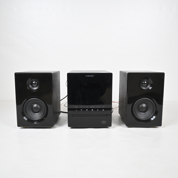 Stereo med högtalare, Andersson.
