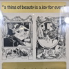 Ardy Strüwer, affisch, "A thing of beaty is a joy for ever".
