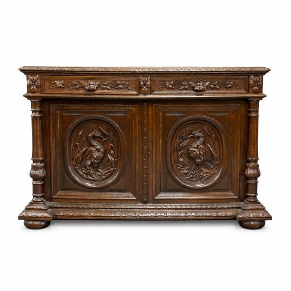 Skänk, barockstil, 1900-tal.