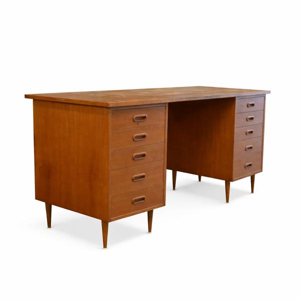 Skrivbord, teak, 1960-tal.
