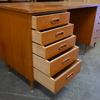Skrivbord, teak, 1960-tal.