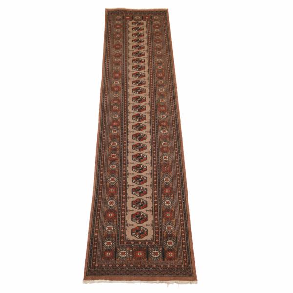 Gallerimatta, handknuten, orientalisk. 