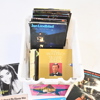 Parti LP-skivor, blandad musik.