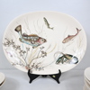 Fiskservis, 17 delar, porslin, "Fish", Johnson Bros, England.
