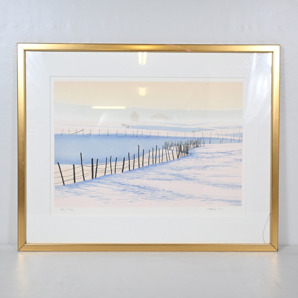 Harro Koskinen (f. 1945), färglitografi, signerad och numrerad.