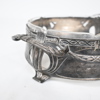 Jardiniere, nysilver, jugend, tidigt 1900-tal.