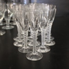 Jacob Eiler Bang, glasservis, 69 delar, "Twist", Holmegaard, Danmark.