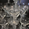 Jacob Eiler Bang, glasservis, 69 delar, "Twist", Holmegaard, Danmark.