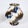 Vaser, 2st, glaserat stengods, 1900-tal.