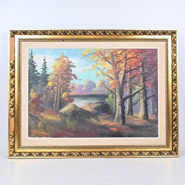 Ove Swedin (f. 1915), olja på duk, signerad.