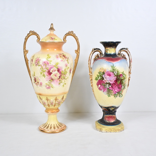 Urnor, 2st, porslin, Finland & England, 1900-tal. 