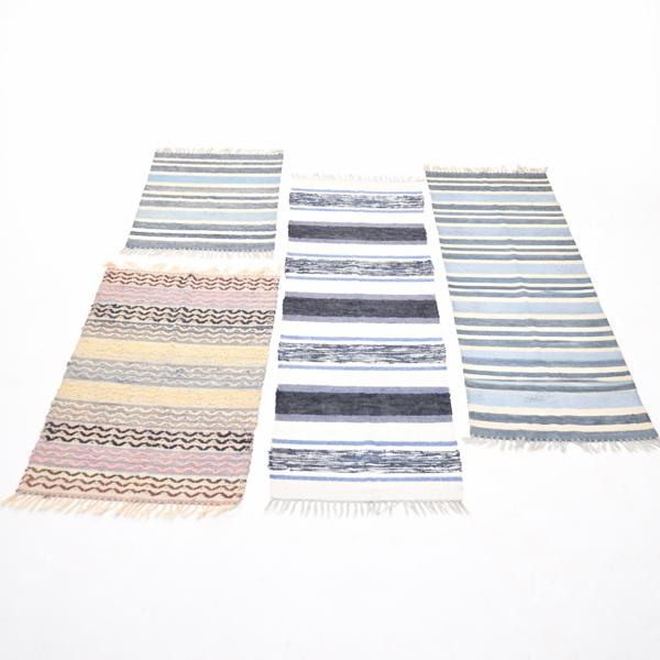 Trasmattor, 4st, textil.