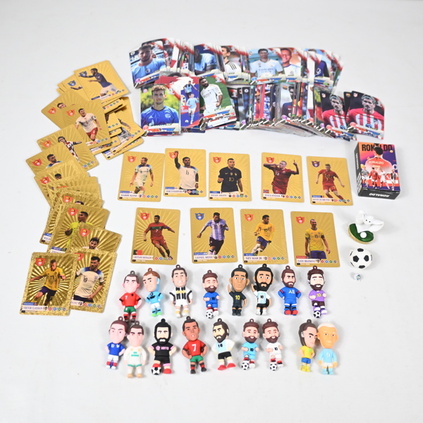 Samlarkort och figurer, Fifa, 2024. 