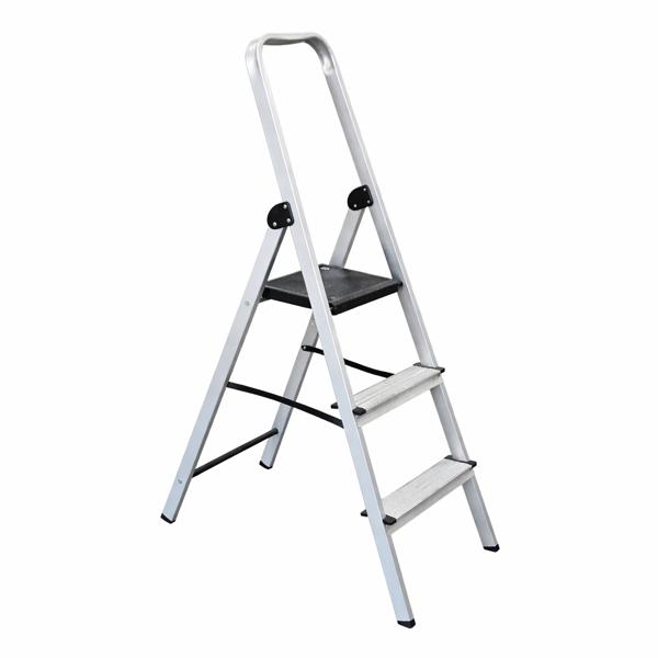 Trappstege, 3-steg, aluminium.