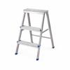 Trappstege, 3-steg, aluminium.