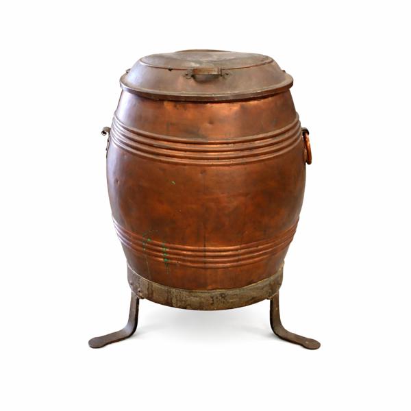 Vattentunna i koppar, 1900-tal.