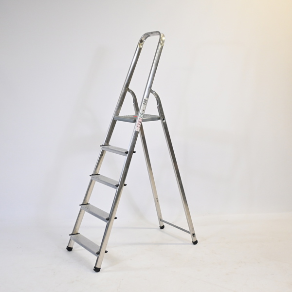 Trappstege, 5-steg, aluminium. 