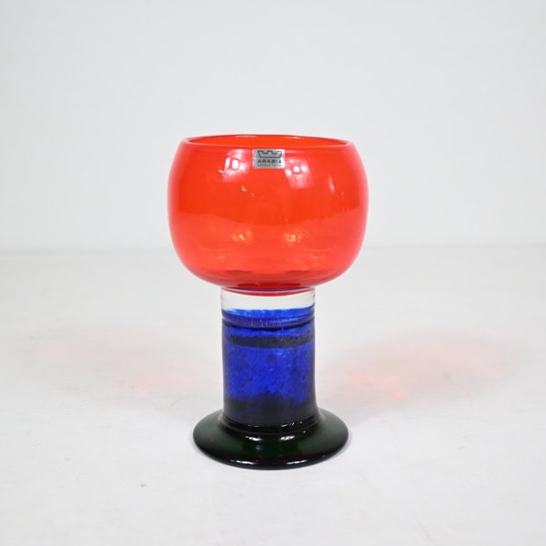 Kaj Franck, pokalglas, glas, Nuutajärvi, 1970-tal.