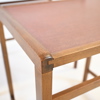 Satsbord, 3 delar, teak, 1960/70-tal.