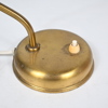 Bordslampa, modell "572", mässing, 1900-talets andra hälft.