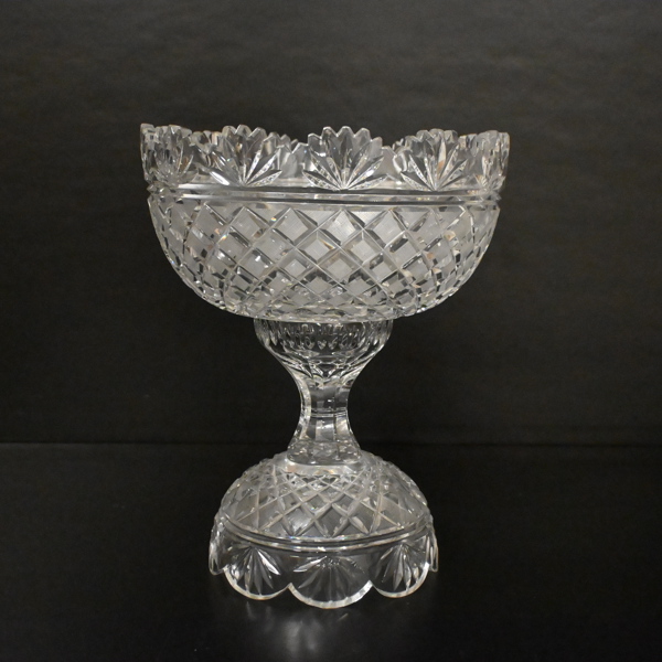 Skål, 2-delad, "Daga", Orrefors, 1900-talets första hälft.