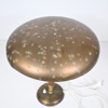 Bordslampa, mässing, modell "2467", Uppsala Armaturfabrik, 1940-tal. 