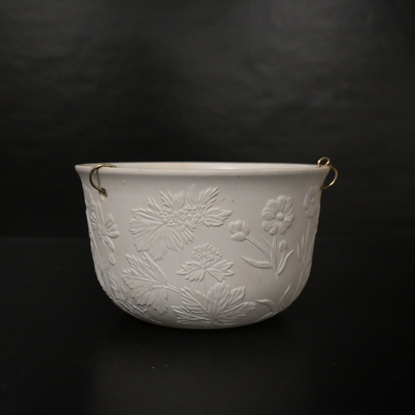 Blomsterampel, porslin, Arabia.