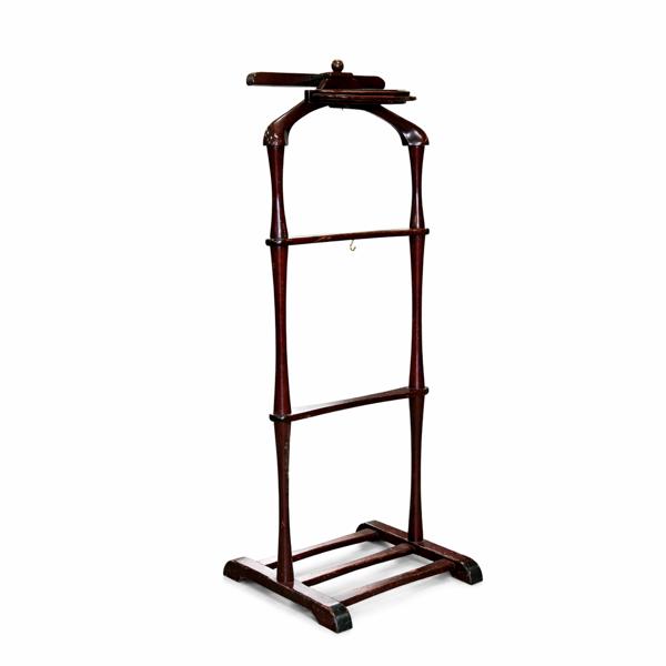 Herrbetjänt, mahogny, 1900-talets andra hälft.