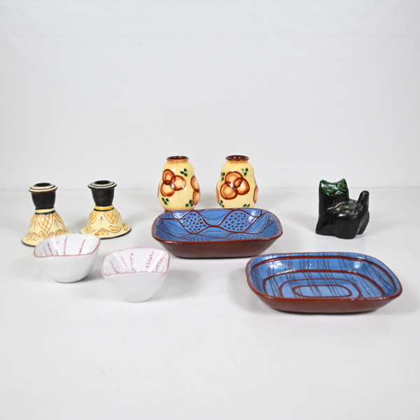 Upsala Ekeby, 9 delar,1900-tal. 