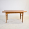 Soffbord/Matbord, "EM-bordet", teak, Emmaboda Möbelfabrik, 1900-talets mitt.